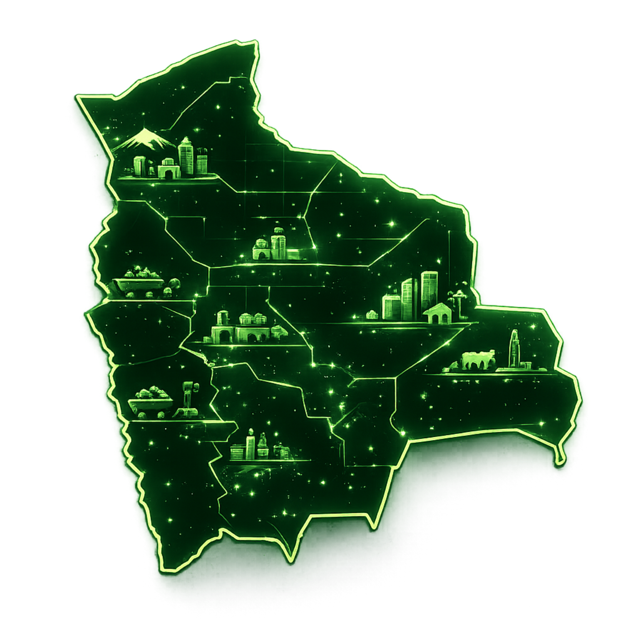 Mapa Bolivia Growth Home